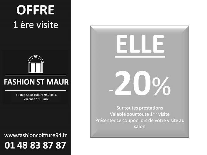 Offre valable sur présentation à la caisse de cette affiche via votre téléphone.